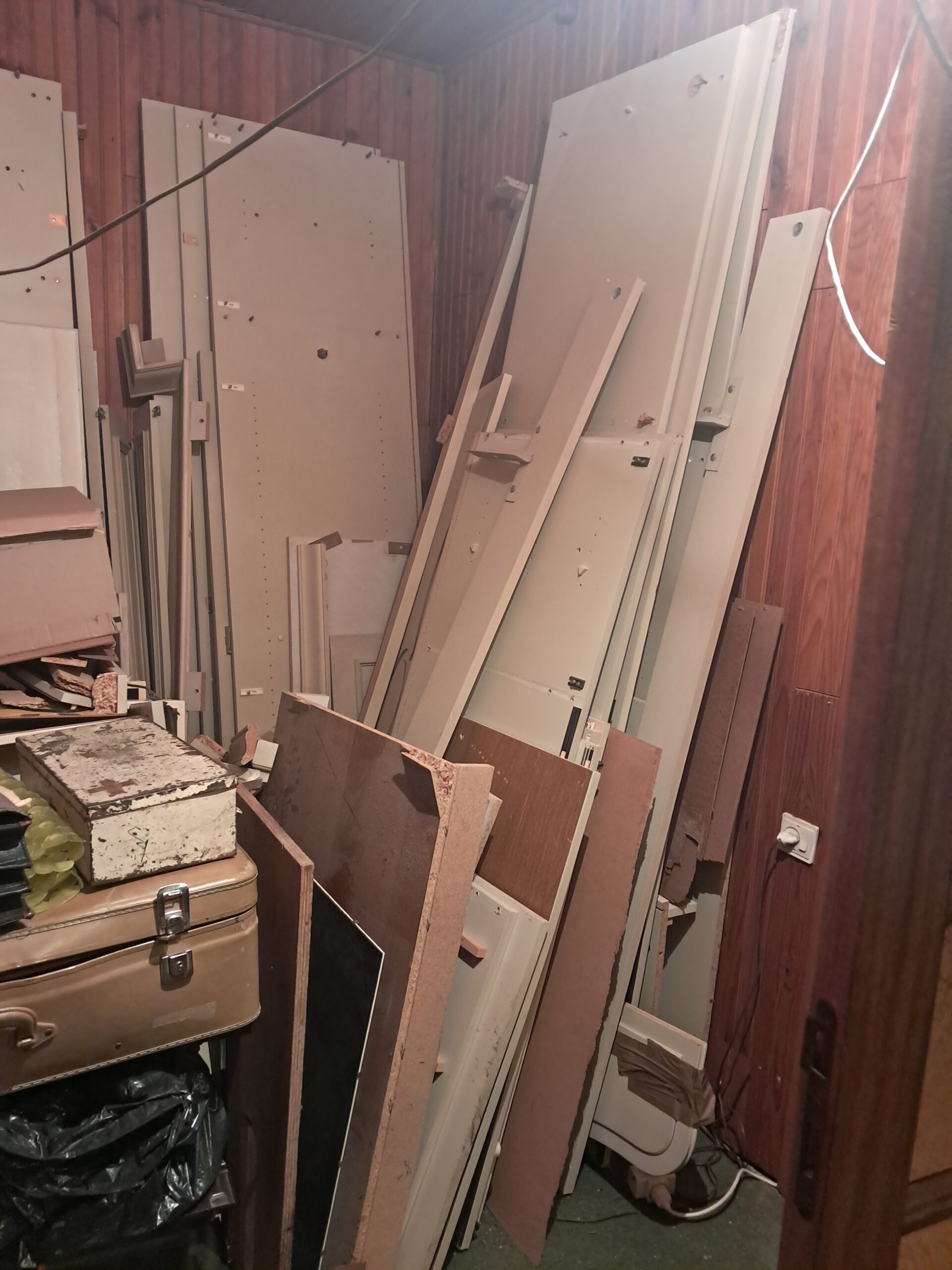 Il faut vider le logement avant la vente.