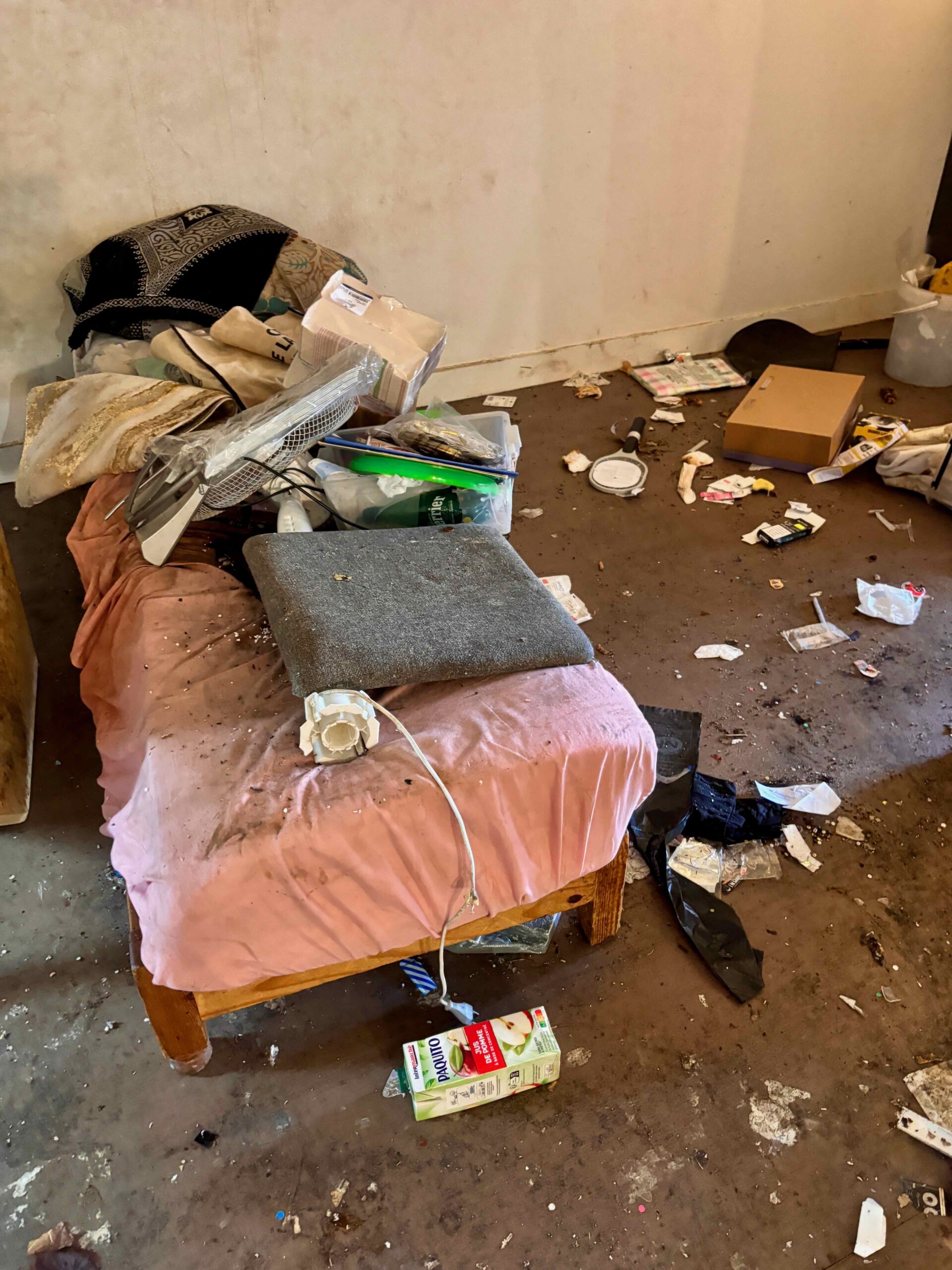 Logement à vider avant une mission de débarras complet Sansolia
